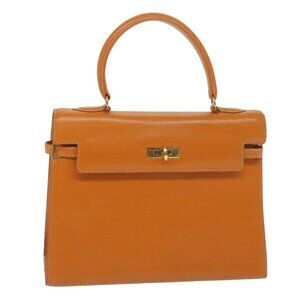 MORABITO Scalar 28 Hand Bag Leather Orange